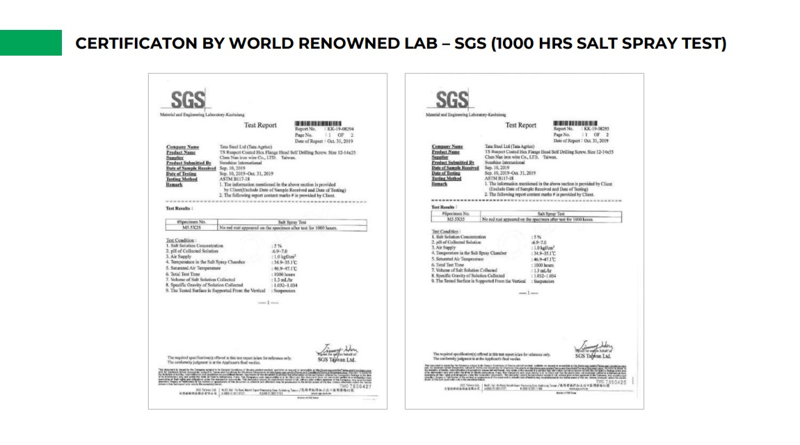 SGS Test Certification